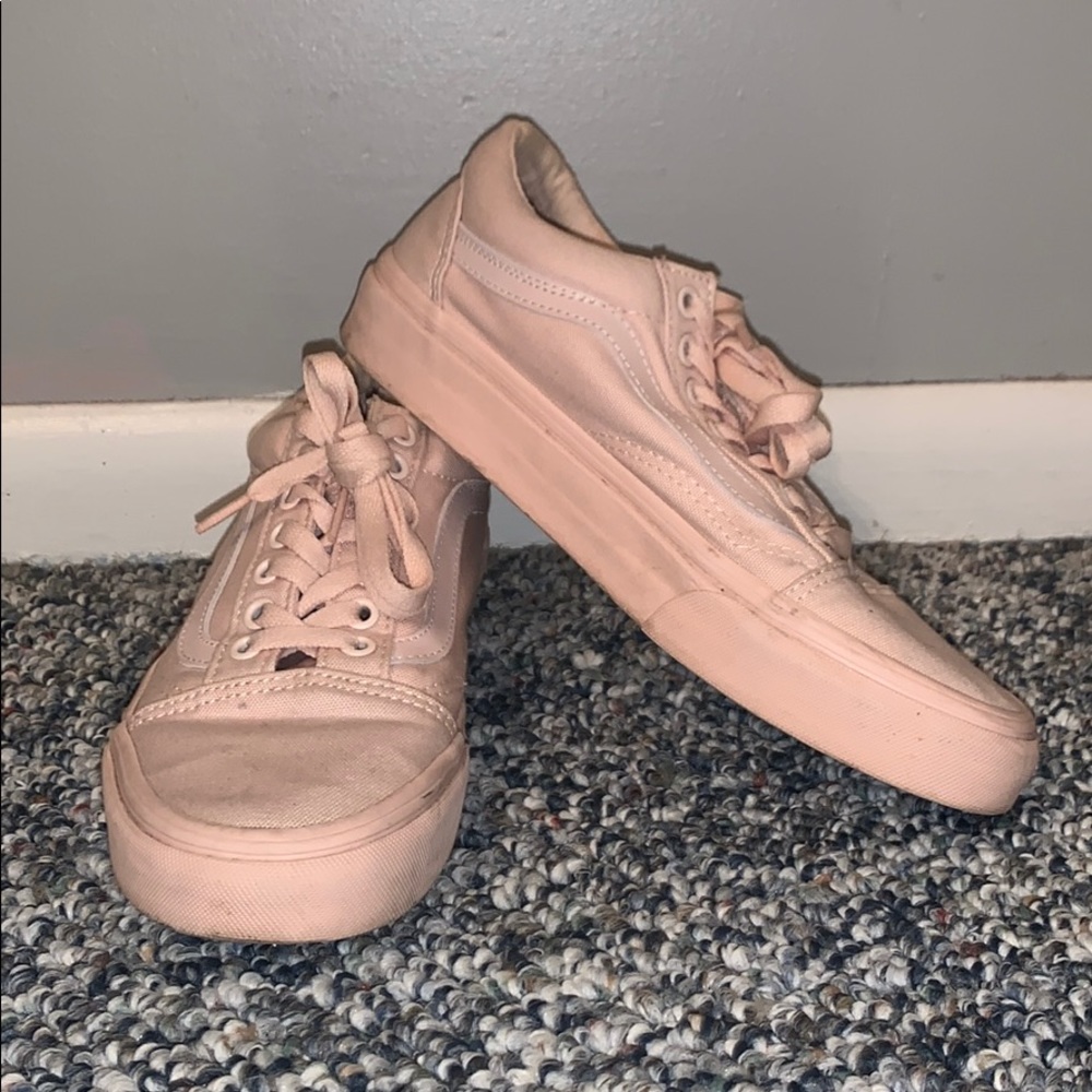 Peach/Light Pink Classic Vans